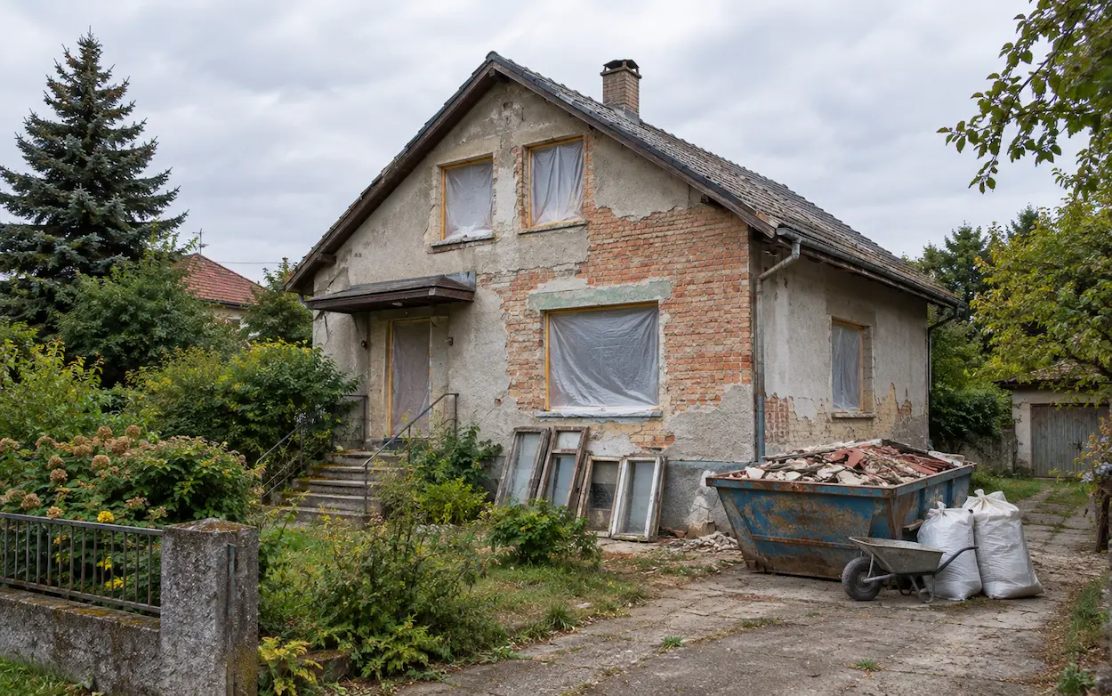 Rekonštrukcia starého domu krok za krokom (Bratislava a okolie)